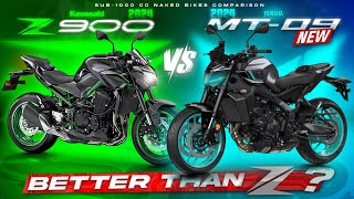 2024 Yamaha MT-09 vs Kawasaki Z900 ┃ Is the New MT-09 a Better Choice?