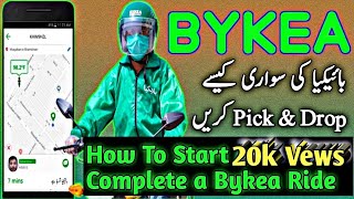 How To Start & Complete Bykea Ride | How To Pick/Drop | TKD screenshot 4