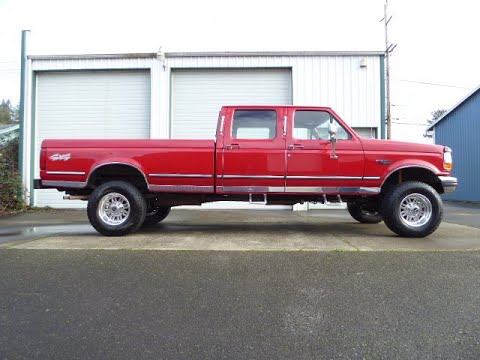 1995 Ford F 350 4x4 Crew Cab XLT Pick up Truck "SOLD"