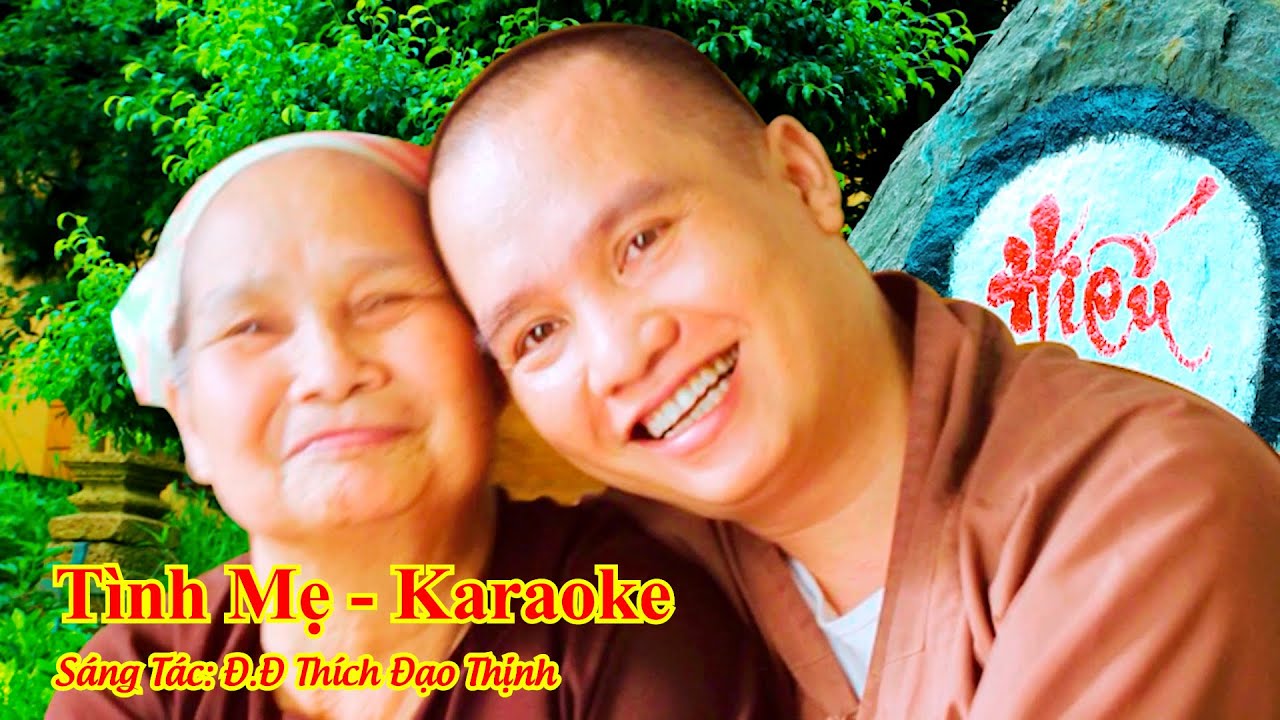Karaoke - Tình Mẹ - Sáng Tác TT. Thích Đạo Thịnh - Beat Guitar Chuẩn