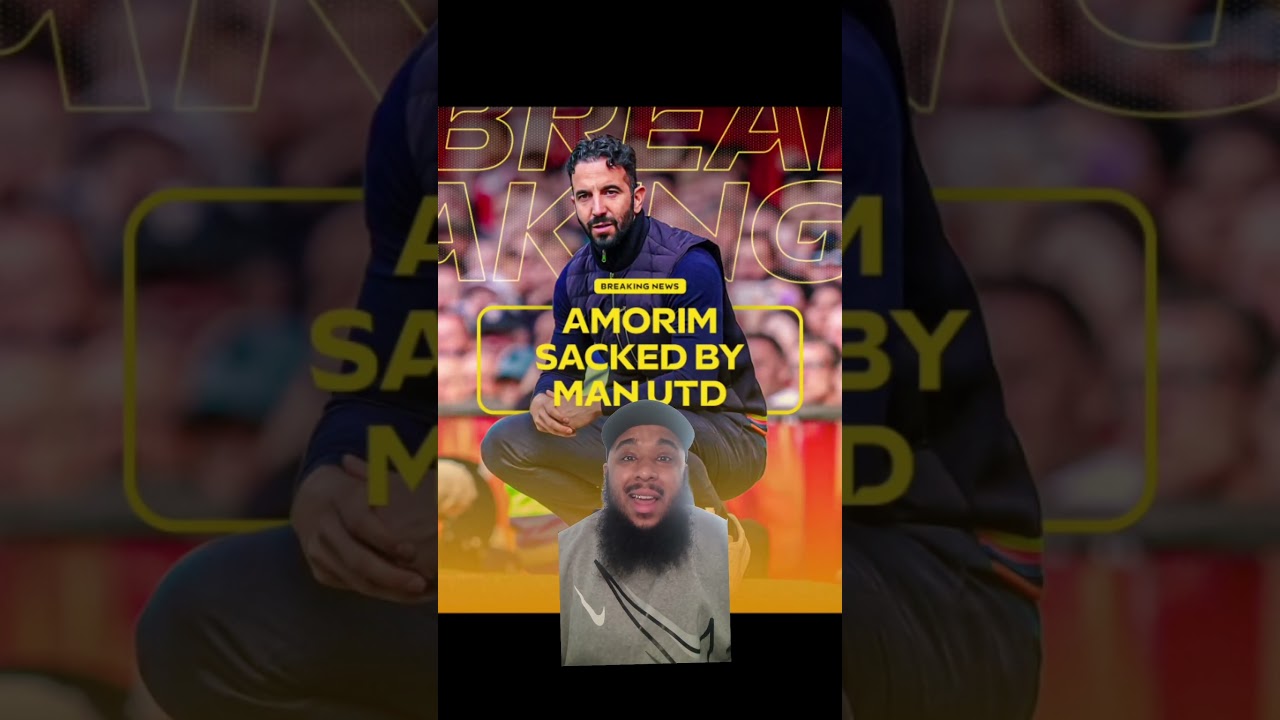 🚨BREAKING NEWS🚨 Ruben Amorim has been sacked by Manchester United 