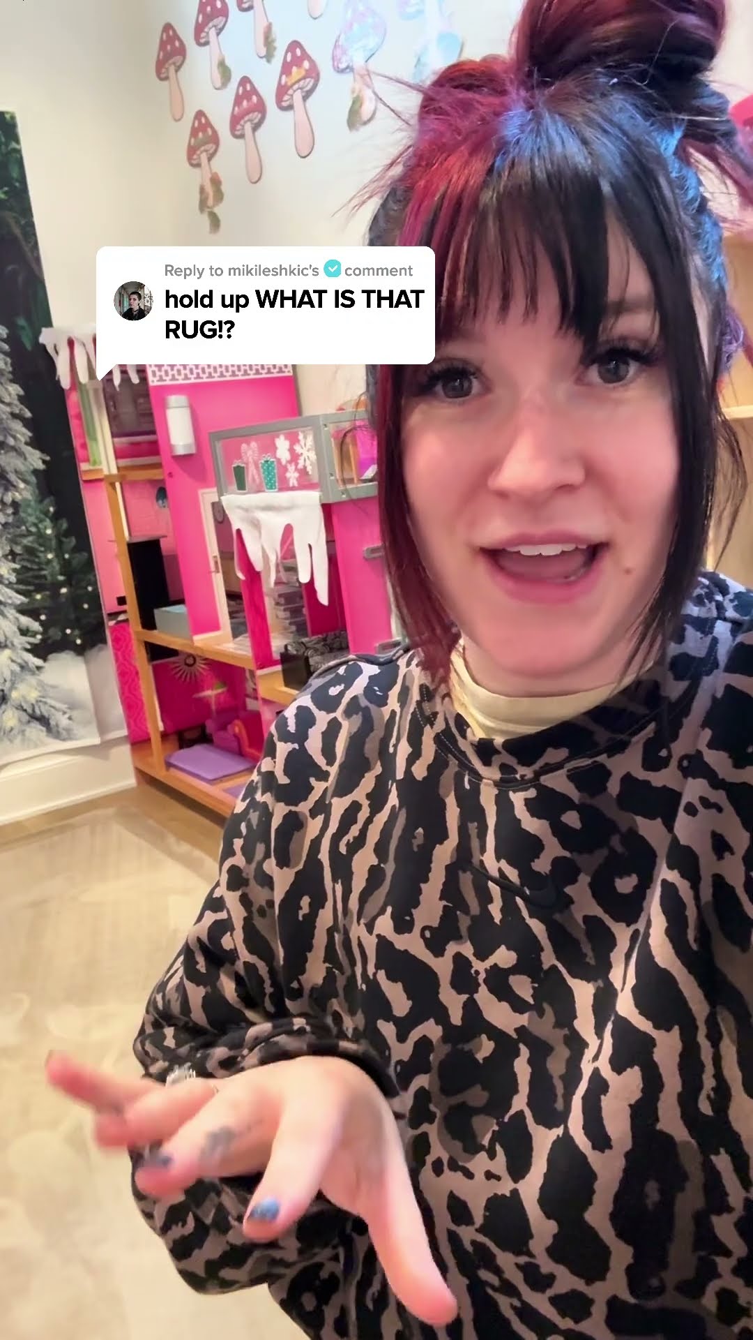 "What IS that rug?!" — a customer reacts