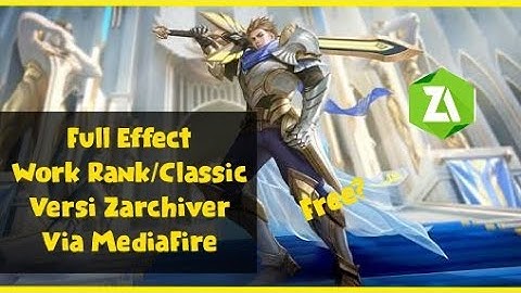 Script Skin Alucard Lightborn Striker (versi Zarchiver) full effect