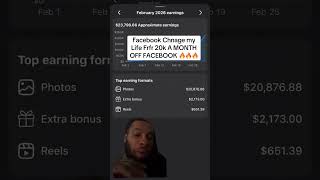 How I Made $20,000+ on Facebook 💰🔥 A lot of people ask me how I made over $20,000 on Facebook in