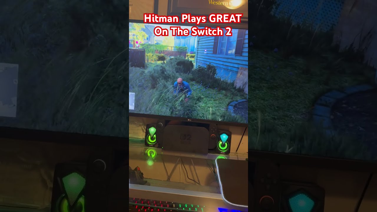 #hitman #hitmanworldofassassination #switch2 #nintendo #switch2pro #procontroller #hitman3 #switch
