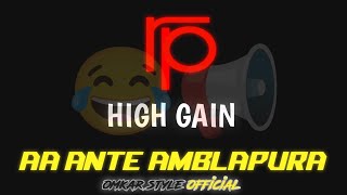 HIGH GAIN Aa Ante Amalapuram  | Viral Song Compitition High Gain | Unreleased Content 