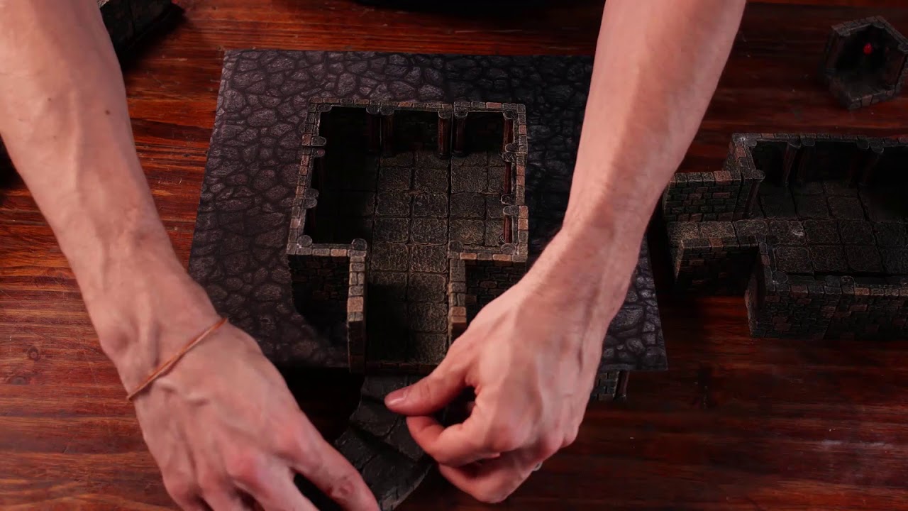 Dwarven Forge Dungeon of Doom Kickstarter Terrain Trays