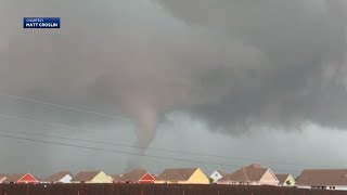 Strong storms produce at least 2 confirmed tornadoes Tuesday in Oklahoma