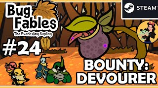 THE DEVOURER [BOUNTY IN GOLDEN PATH] - Bug Fables; the Everlasting Sapling Gameplay - Part 24