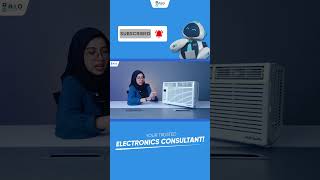 Apa aja sih fungsi dari panel control Reiwa AC Window CW-0501RA? ❄️ #review #airconditioner #shorts