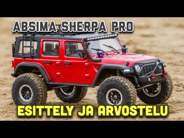 Absima Crawler CR3.4 Sherpa 4wd Pro Version 1/10 RTR - YouTube
