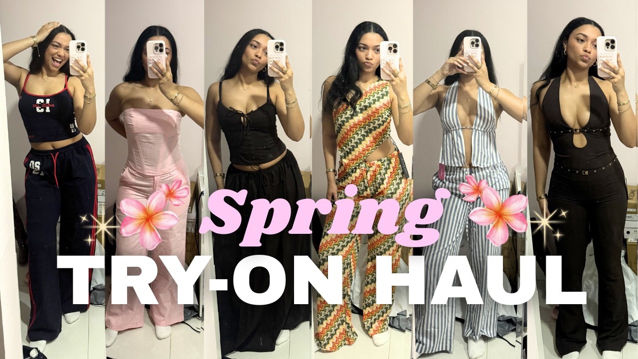 HUGE Spring Try-On Haul | white fox, edikted, and more!