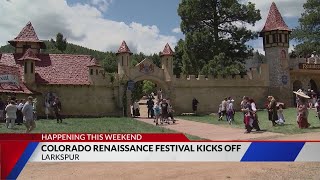 Colorado Renaissance Festival opens Saturday