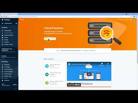 Create Firestore Project