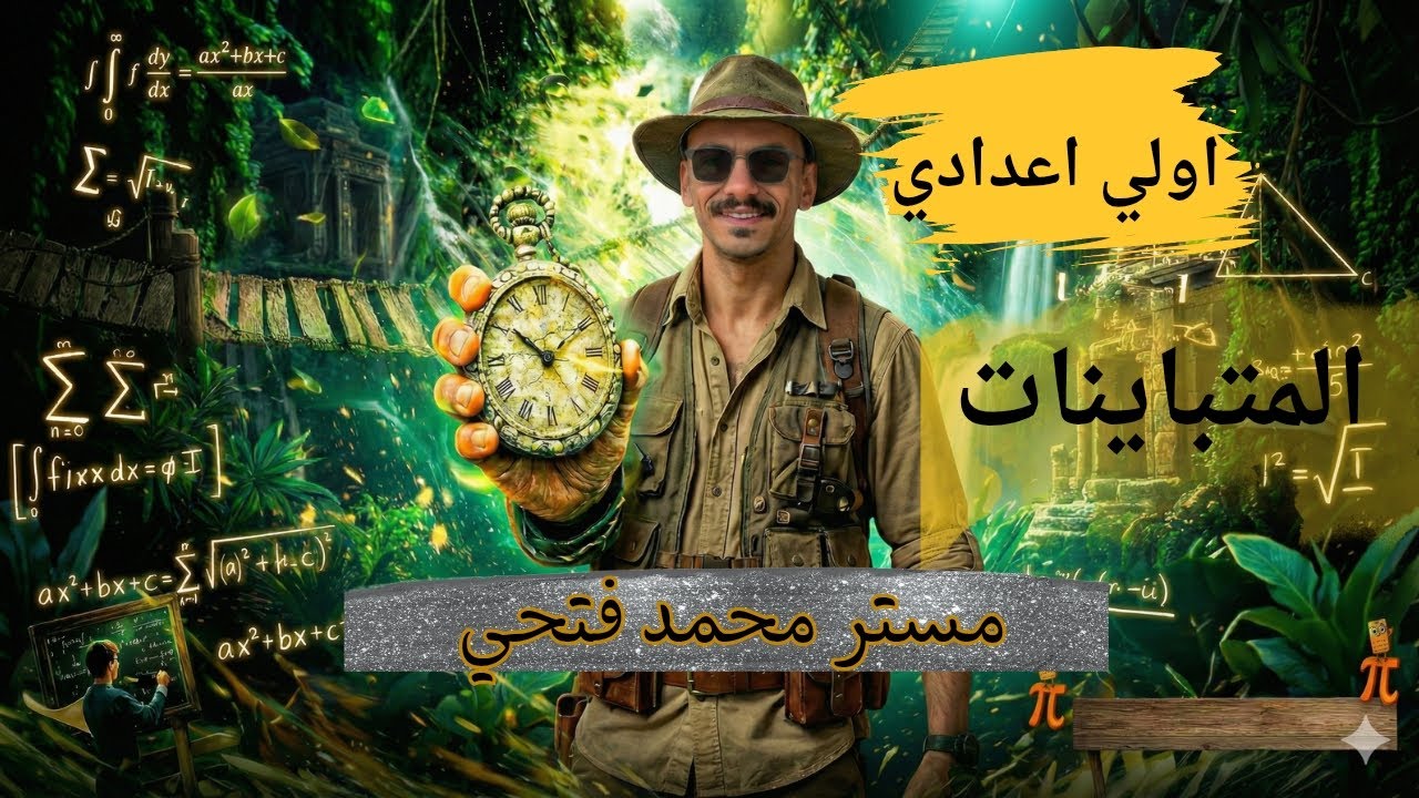 المتباينات | اولي اعدادي الدرس الاول الوحده الثانيه رياضيات | مستر محمد فتحي 