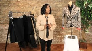 How to Rock a Leopard Print Jacket : Fashion & Style Tips
