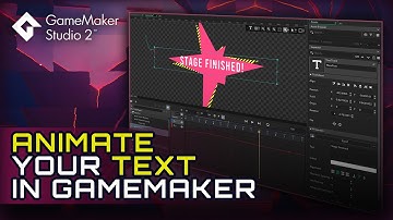 Animate Text In GameMaker With Sequences #Shorts