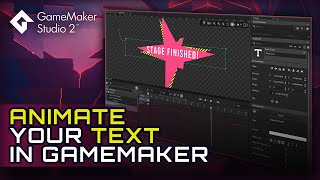 Animate Text In GameMaker With Sequences #Shorts