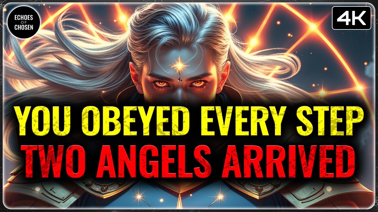 CHOSEN ONES: TWO ANGELS WERE SENT BECAUSE YOU OBEYED EVERY STEP OF HIS PLAN