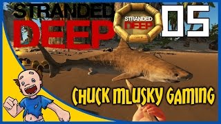Stranded Deep Gameplay - Episode 5 - We Killed A Shark Dead!