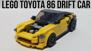 Toyota 86 Drift Car in LEGO!
