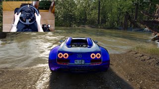 The Crew 2 - BUGATTI VEYRON  - OFF-ROAD with THRUSTMASTER TX + TH8A - 1080p60FPS