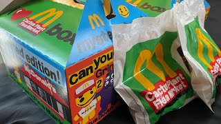 McDonald’s Cactus plant flee market happy meal review // mukbang🍟🍔