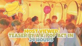 MOST VIEWED TEASER BY A K-POP ACT IN 24 HOURS