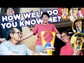 HOW WELL DO YOU KNOW ME CHALLENGE with the DOMINGO FAMILY | Robi Domingo