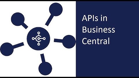 Webinar - API & its Applications in Microsoft Dynamics 365 Business Central