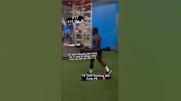 66 Inch Standing box Jump x 2😤😈 72 Inch Running Box Jump (New PR once again)! #shorts #viral