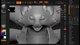 How To Create Blend Shapes in ZBRUSH (Emotion Test)