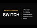 Networking Basics - Switch