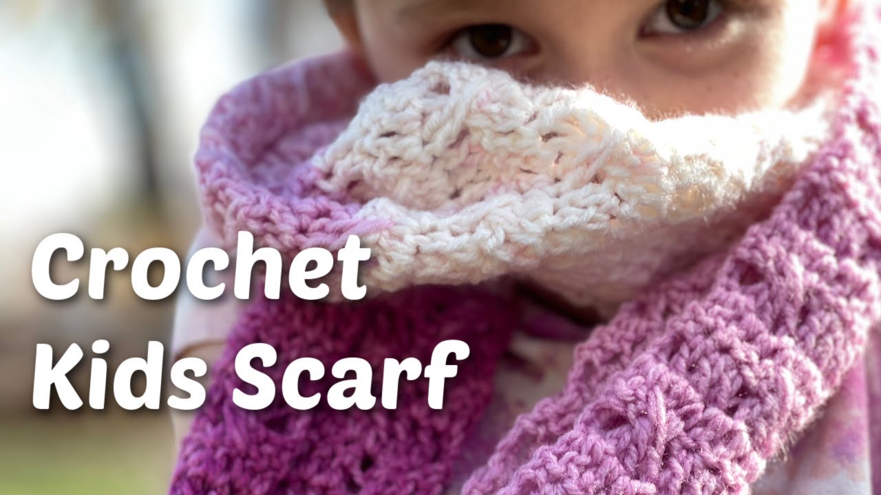Childrens crochet hat and scarf patterns sale