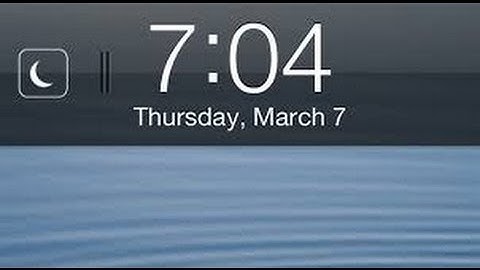 Flusterless Jailbreak Tweak (Adds Do Not Disturbe Toggle To Lockscreen)