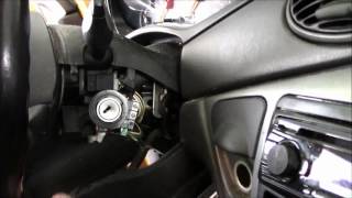 2001 Ford Focus Ignition Lock Cylinder Part 1 -- Removal