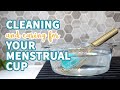 How to clean menstrual cups