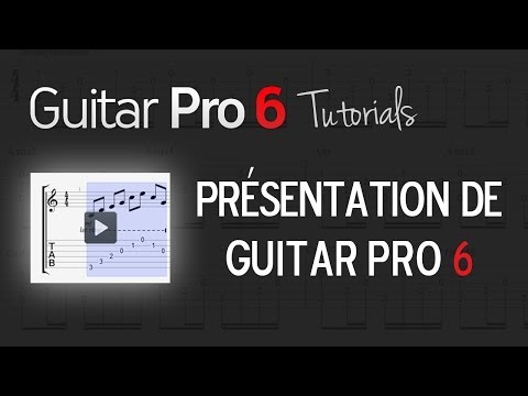 Chap.1 - 2 L'Interface Guitar Pro 6 - YouTube