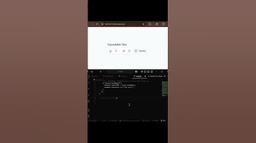 Modern Tab UI Design in HTML CSS JS #coding #htmlcssjavascript #shorts  #trending #viralvideo