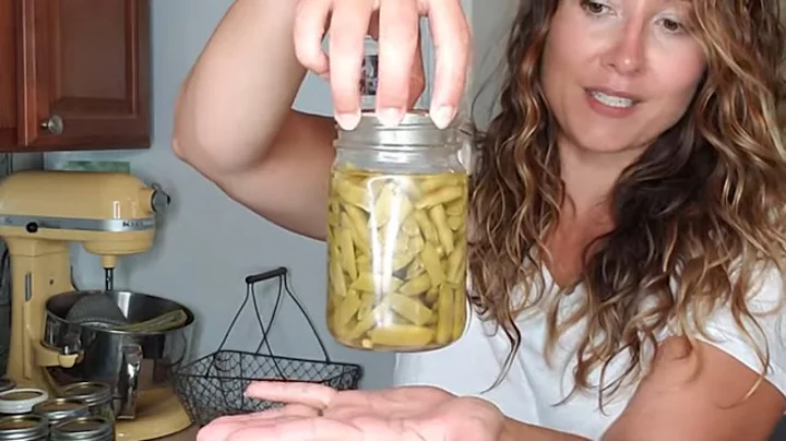 How to Can Green Beans [100-YEAR-OLD Heirloom Bean...