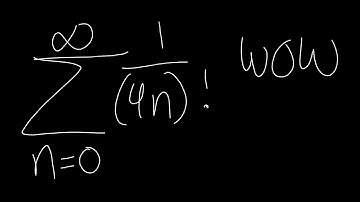 Infinite Sum of 1/(4n)!