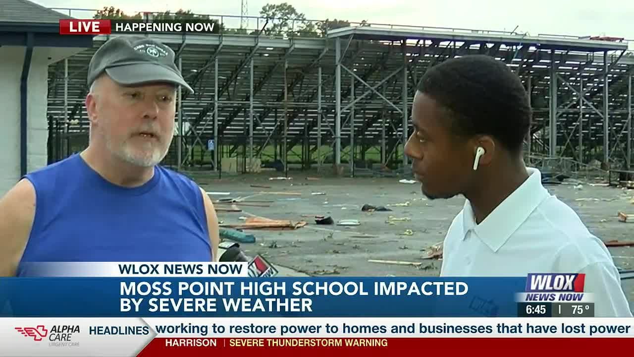 LIVE REPORT: Moss Point tornado eyewitness reflects on storm's path ...