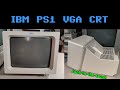 Testing, cleaning and tuning up a small IBM VGA monitor (that's built like a tank!)