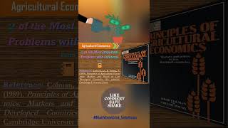 Agricultural Economics Part Ii Colman Young 2 Problems With Solutions For 2023 Beyond