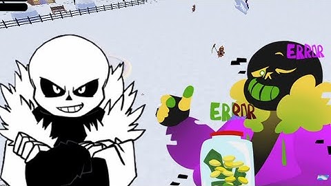 Undertale Timeline Collapse - Cross Sans V2 vs Anti-Error Sans