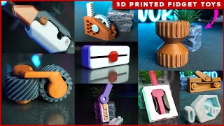 Discover Addictive 3D Printed Fidget Toys Ideas | Fidget Toys DIY | Part 2 #3dprinting