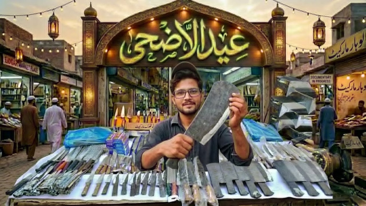 Low Price Bugda wholesale Market In Karachi Eid-ul-Azha Qurbani Knife ...