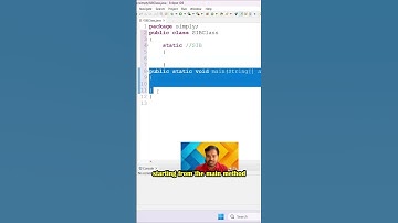 How to use static keyword to make sib in Java #java #javaprogramming #javatutorial #javadeveloper