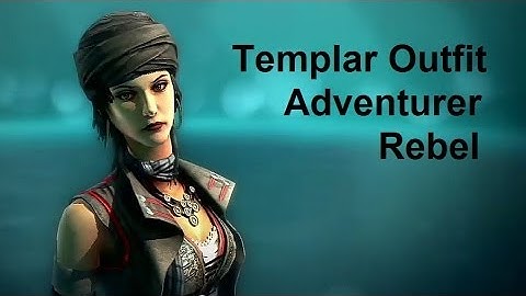 AC4 Multiplayer Templar Outfit for  Rebel and Adventurer. AC4 characters customization