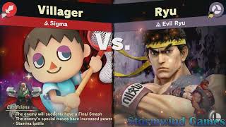 Super Smash Bros Ultimate - Evil Ryu Spirit Battle